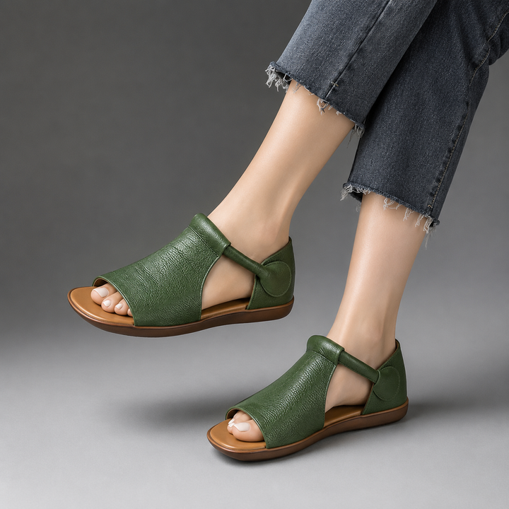 KNOTTED STRAP SANDALS FOR WOMEN