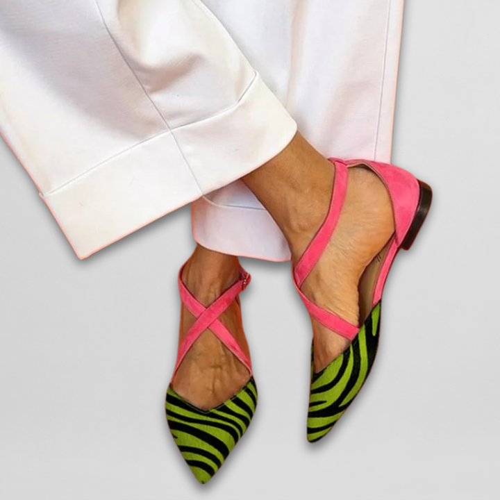 Fern - Ballet Flats with Straps
