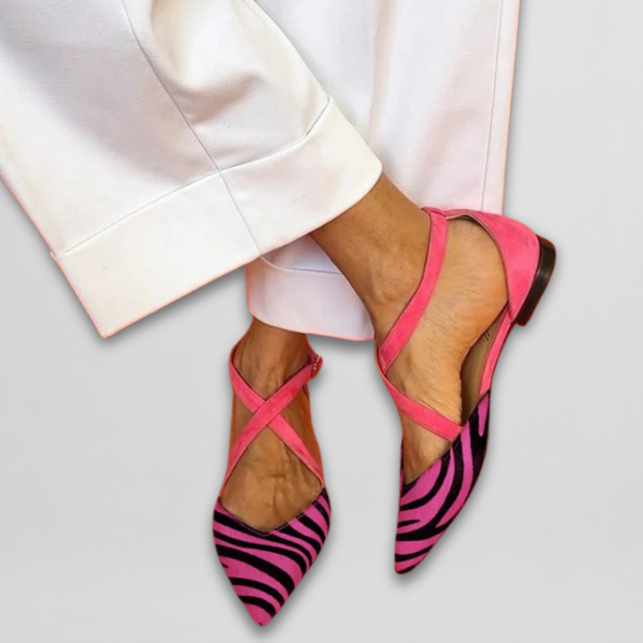 Fern - Ballet Flats with Straps