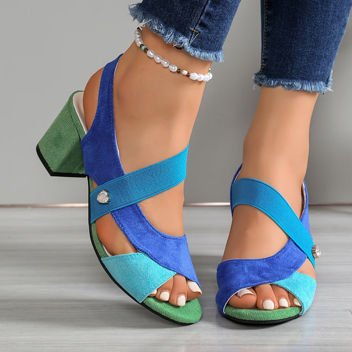 Linda | Comfortable Block Heels