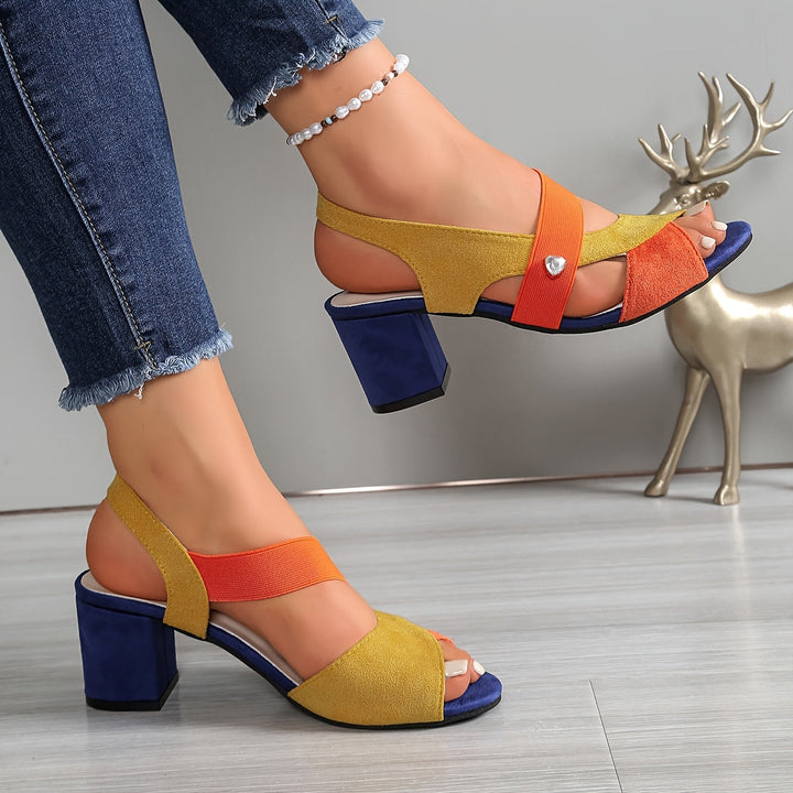 Linda | Comfortable Block Heels