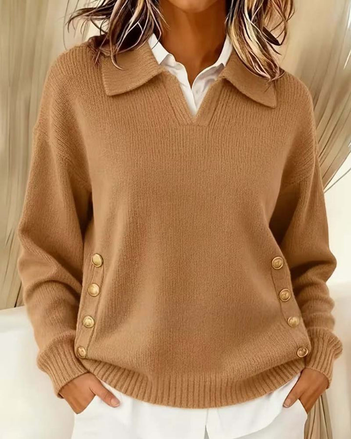 Long Sleeve Solid Sweater