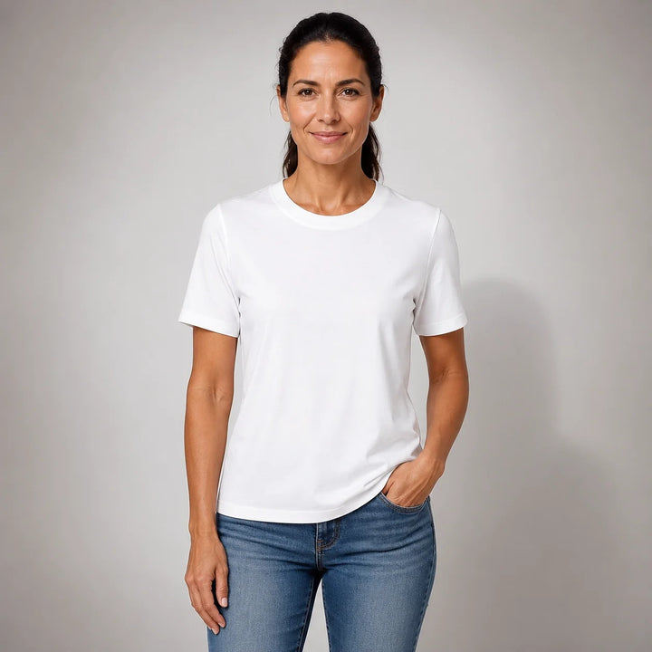 Elena™ | Basic Solid Color T-Shirt