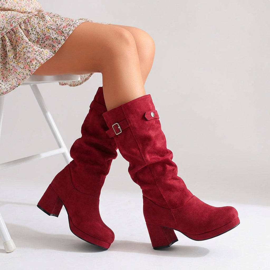 Penelope Buckle Boots