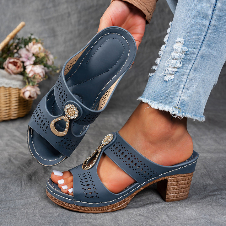 Isabella™ | Comfortable Orthopaedic Sandals with High Heel