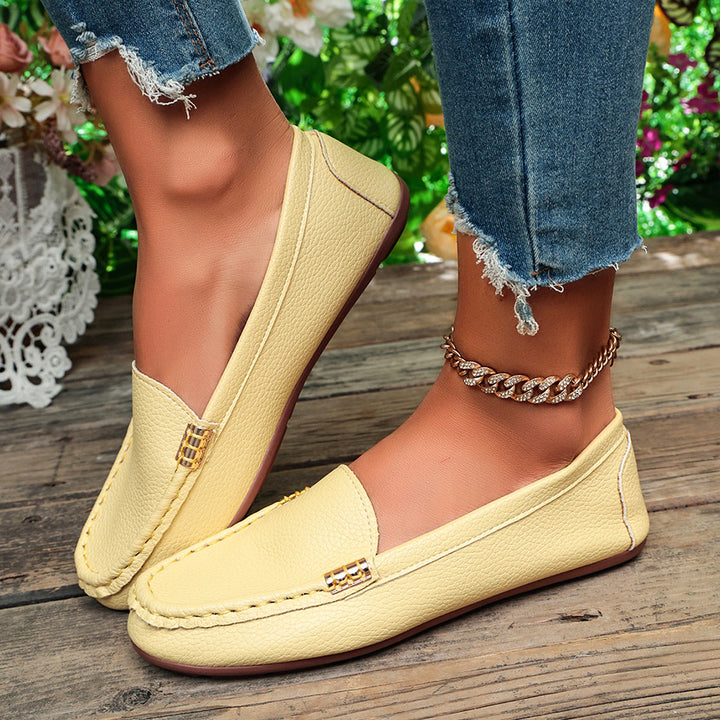Classic Leather Loafers for Women