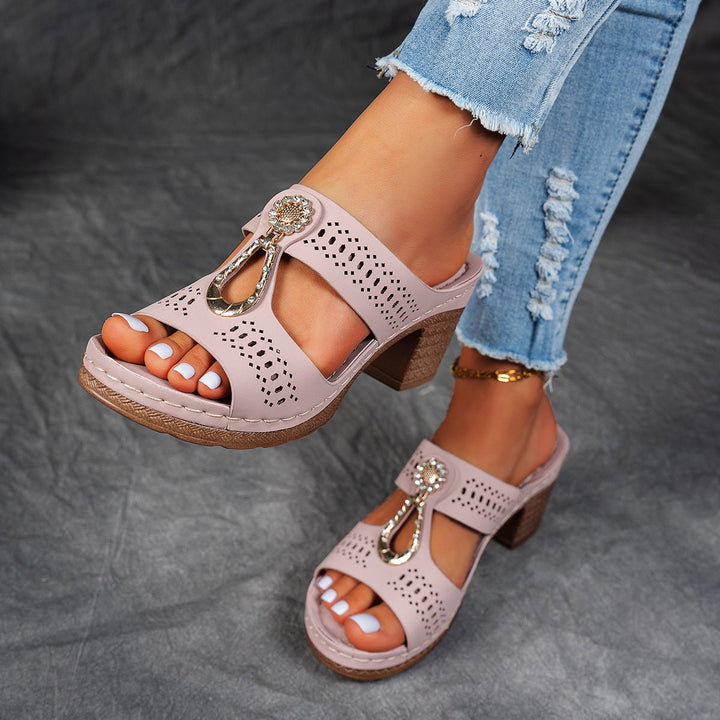 Isabella™ | Comfortable Orthopaedic Sandals with High Heel