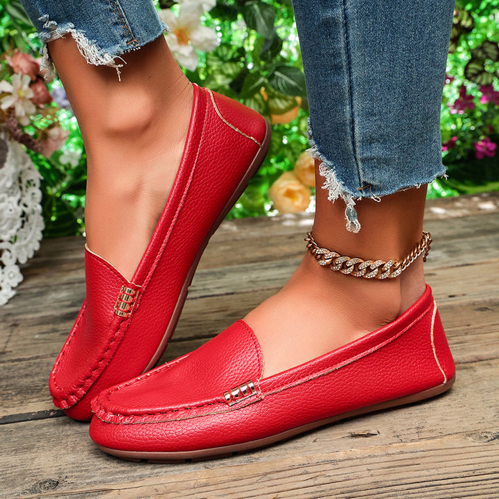 Classic Leather Loafers for Women