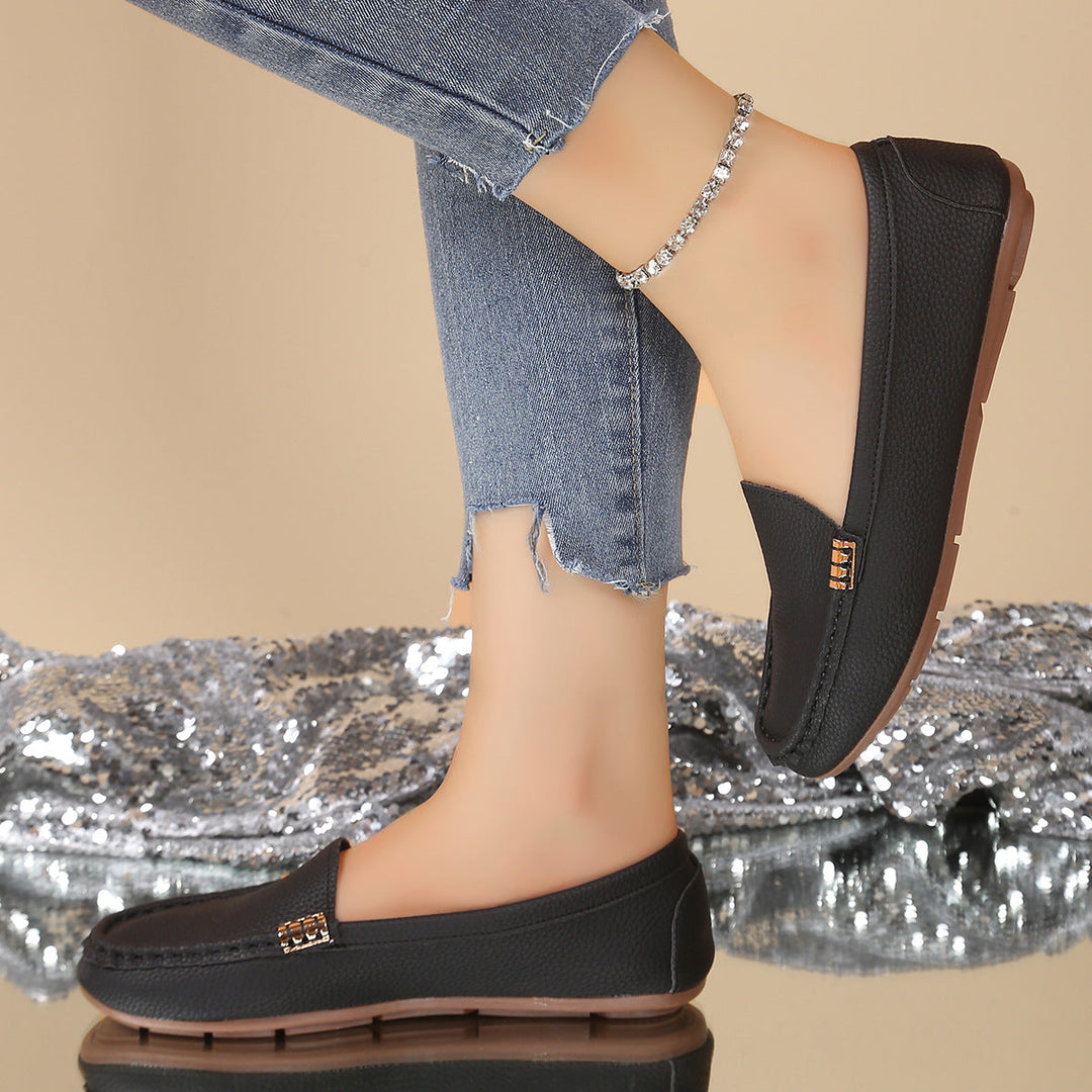 Classic Leather Loafers for Women
