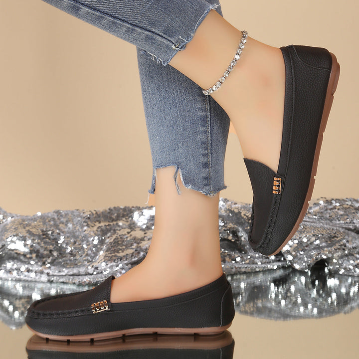 Classic Leather Loafers for Women