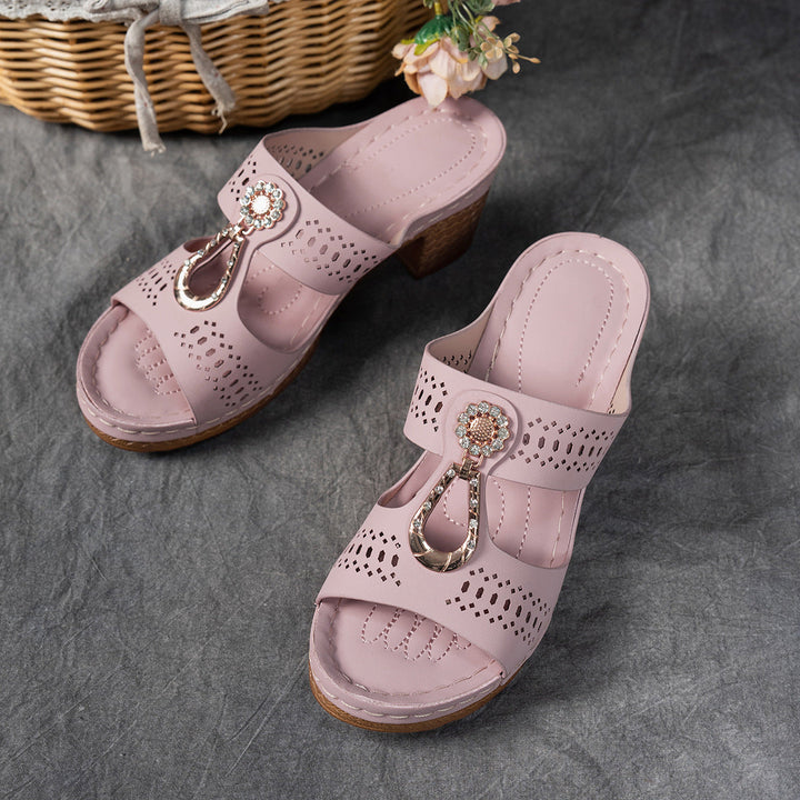 Isabella™ | Comfortable Orthopaedic Sandals with High Heel