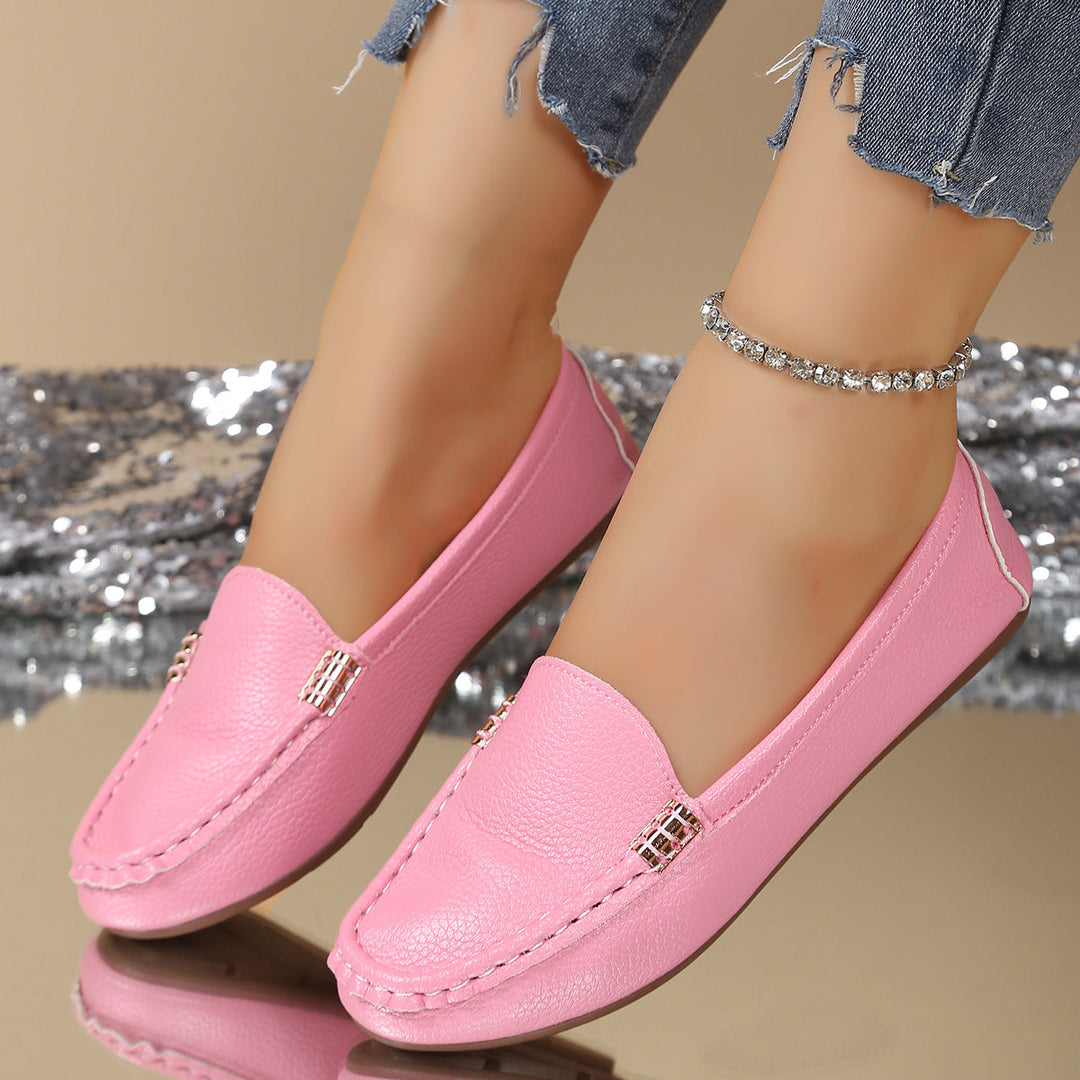 Classic Leather Loafers for Women