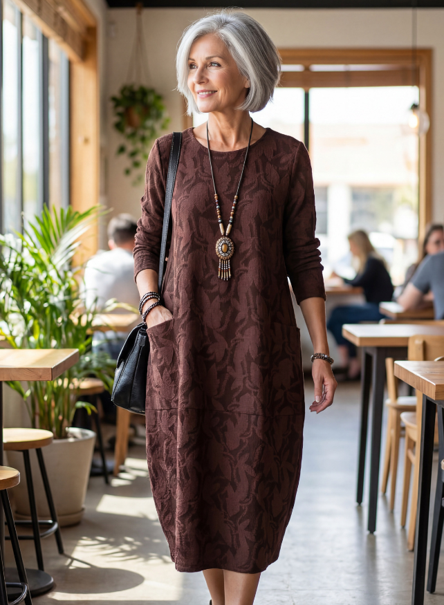 Dina | Elegant Winter Dress