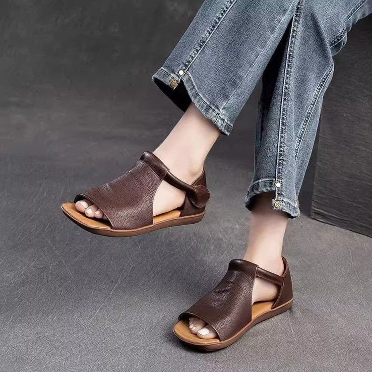 KNOTTED STRAP SANDALS FOR WOMEN