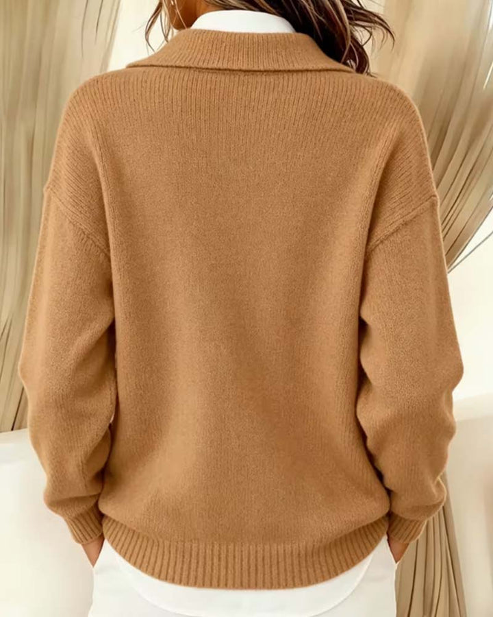 Long Sleeve Solid Sweater
