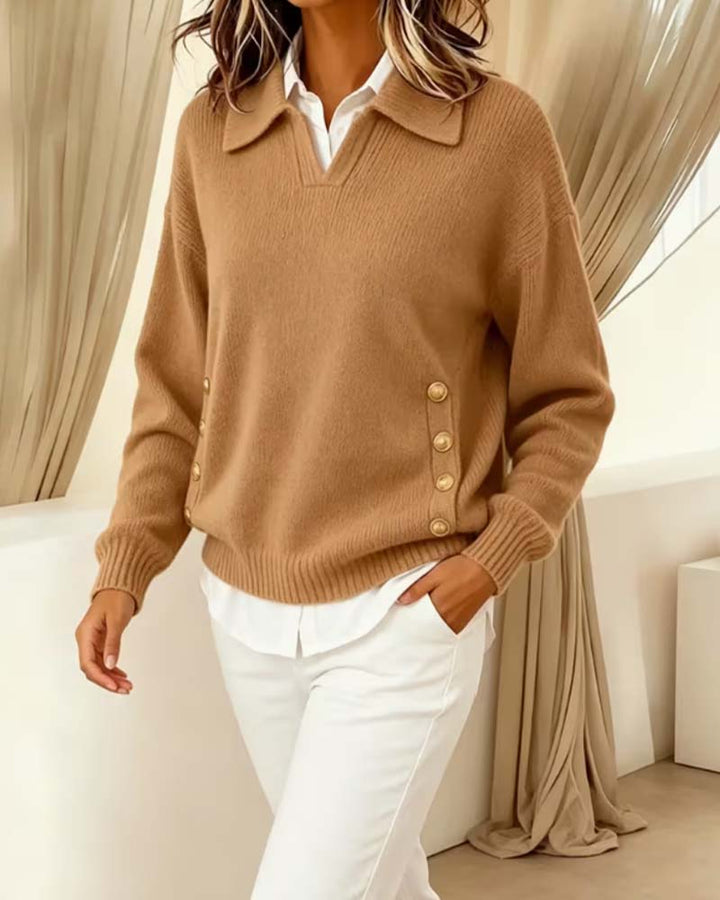 Long Sleeve Solid Sweater