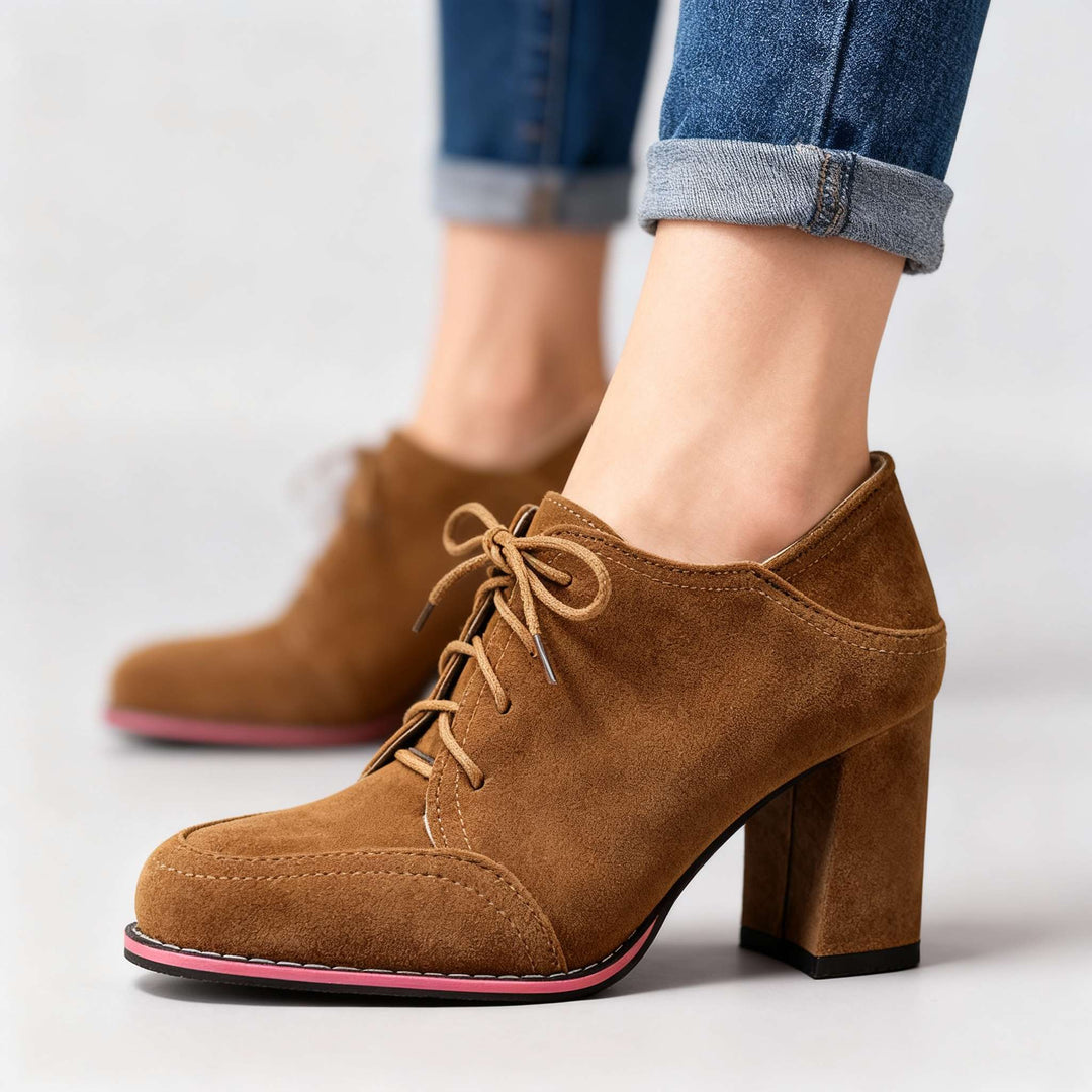 Kiana Lace-Up Heels
