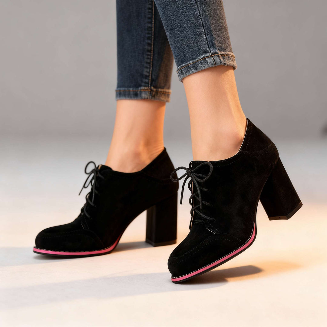Kiana Lace-Up Heels