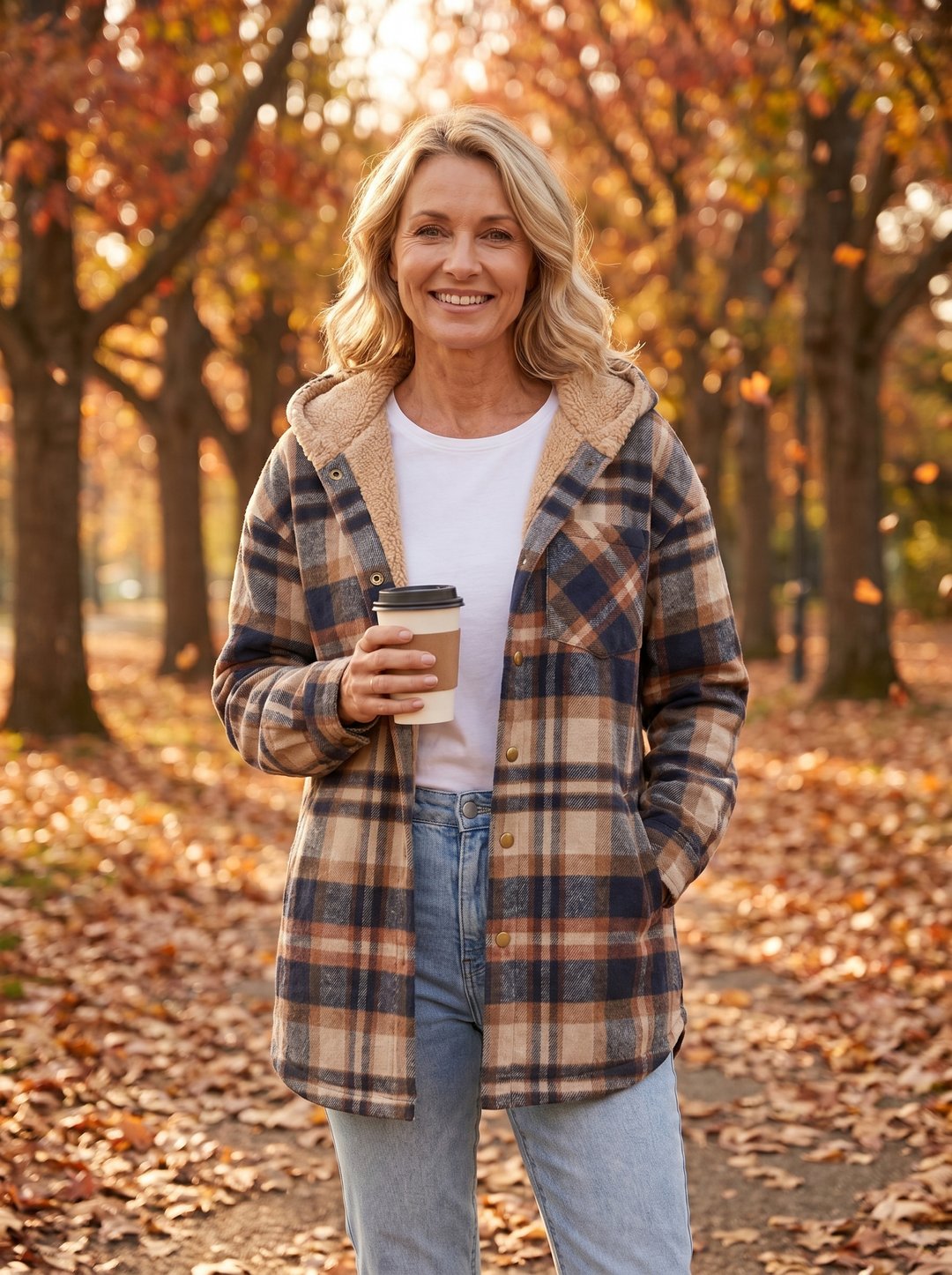 Teddy Bear Cozy Flannel Jacket
