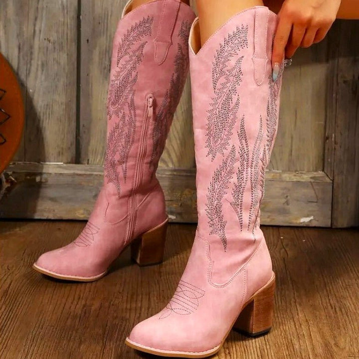 Pink Cowgirl Boots