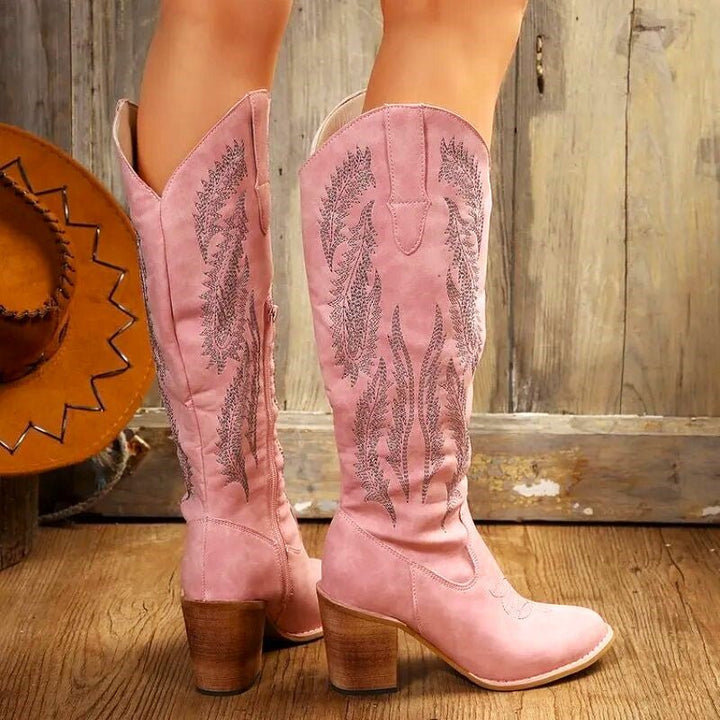 Pink Cowgirl Boots